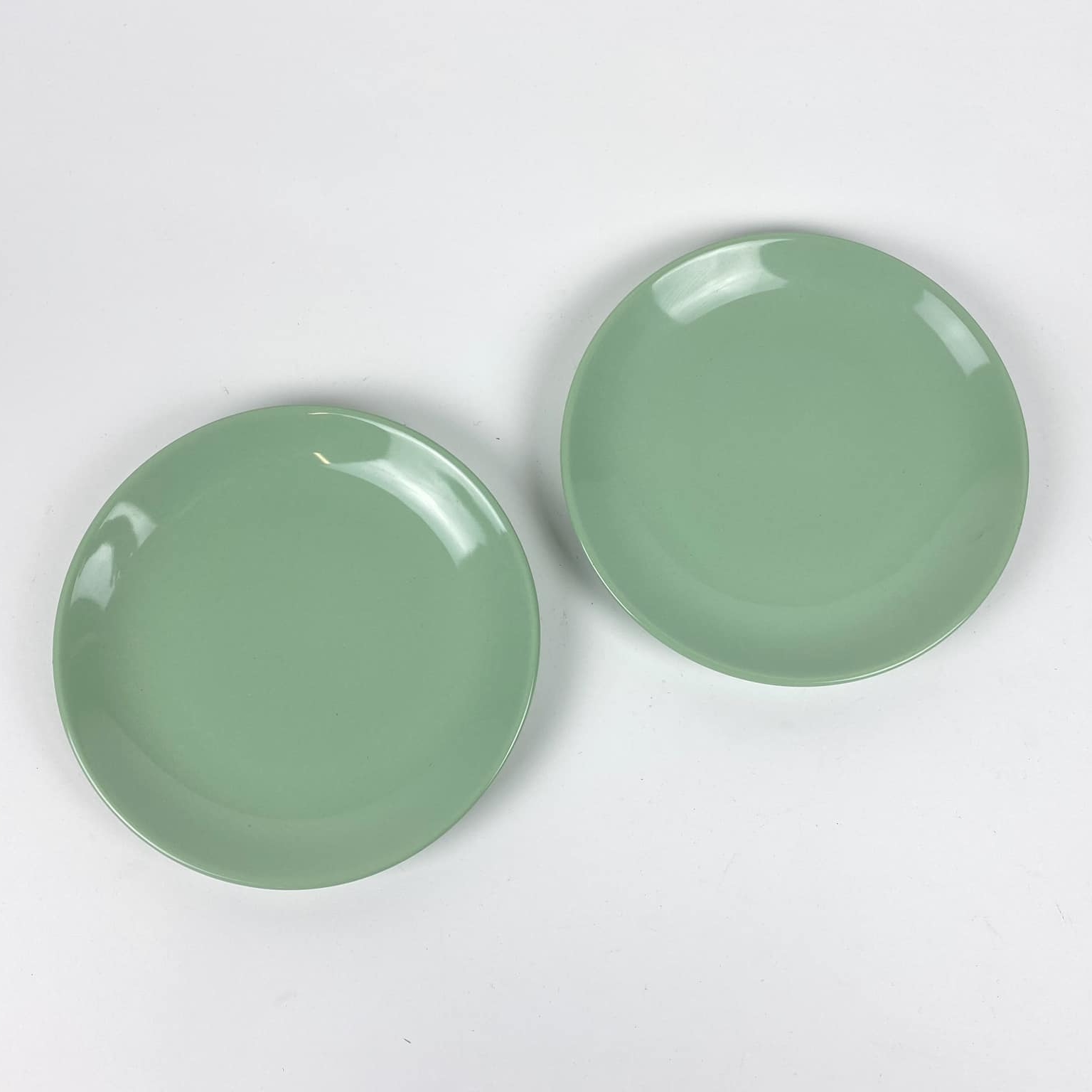 Тарілка обідня сіро-зелена кераміка PP-169