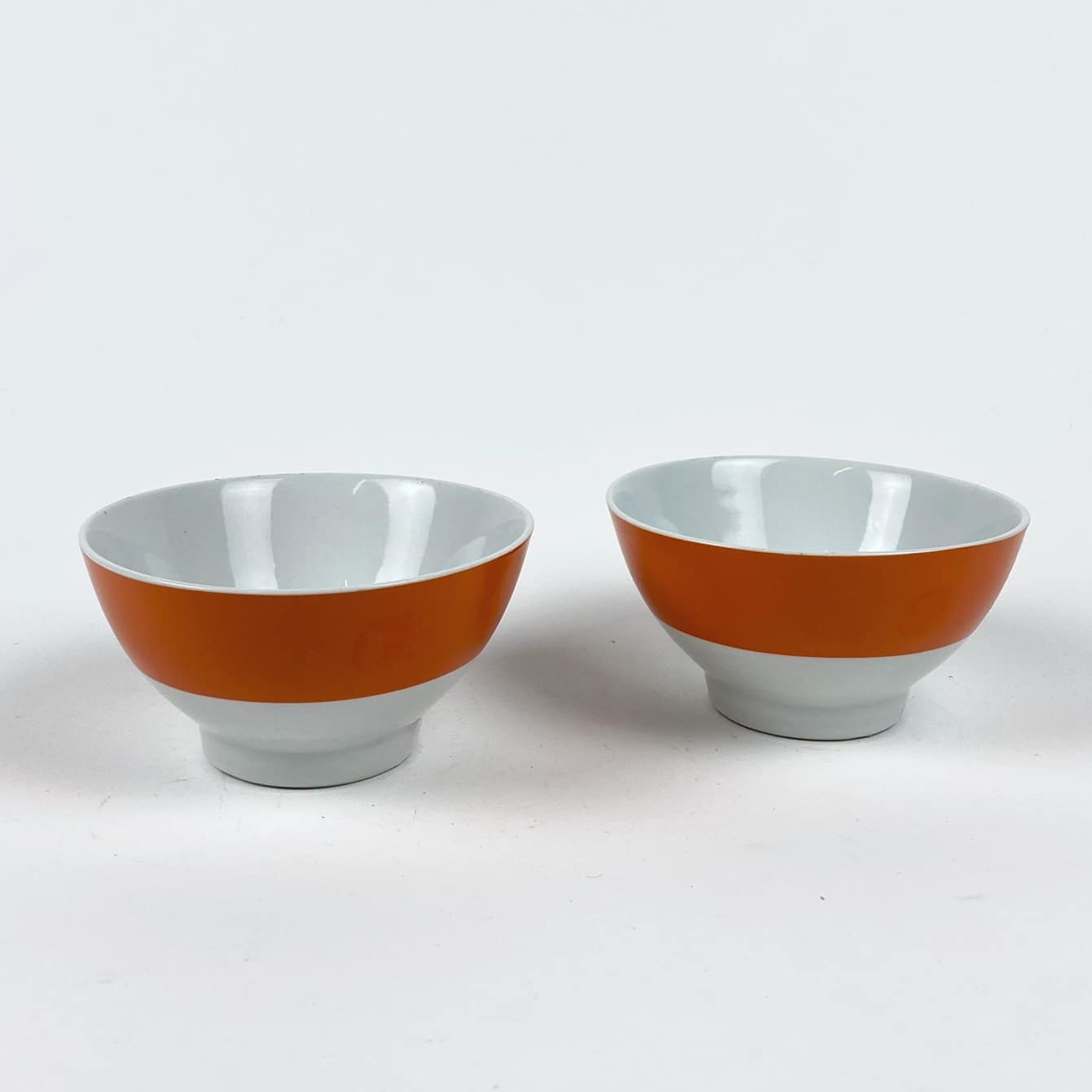 Піала оранжево-біла PP-236