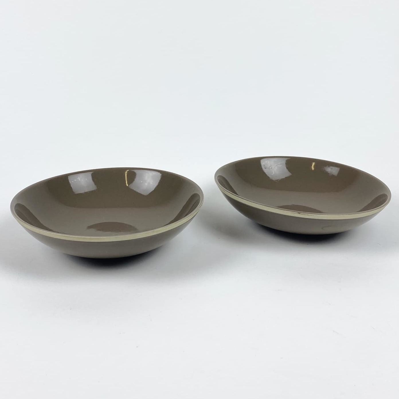 Миска для салату коричнева/беж кераміка PP-245