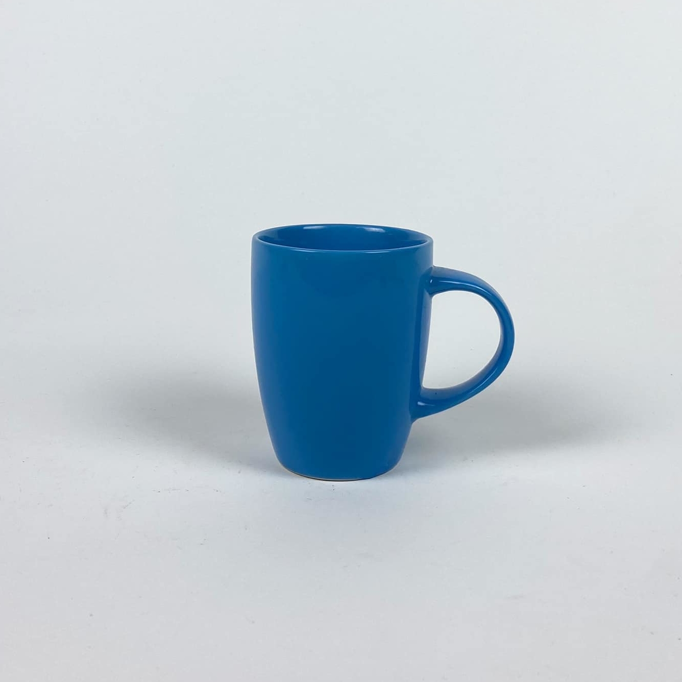 Чашка висока яскраво-блакитна кераміка TE-097