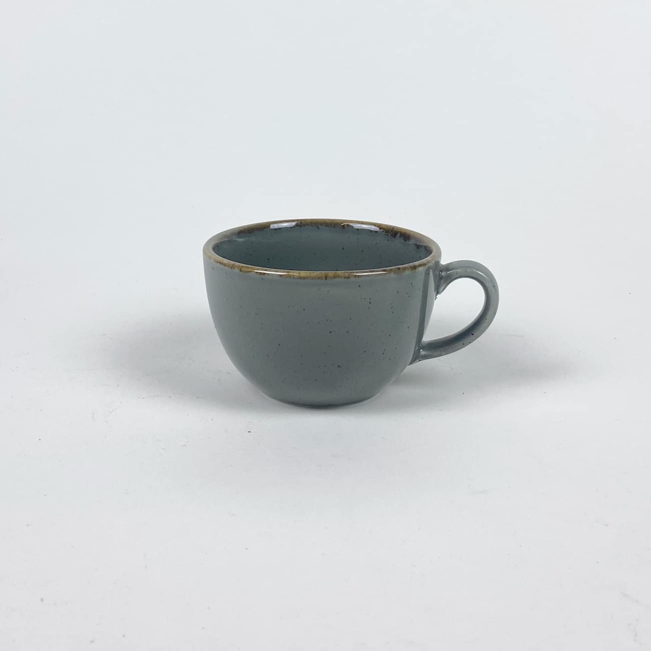 Чашка сіра кераміка TE-133