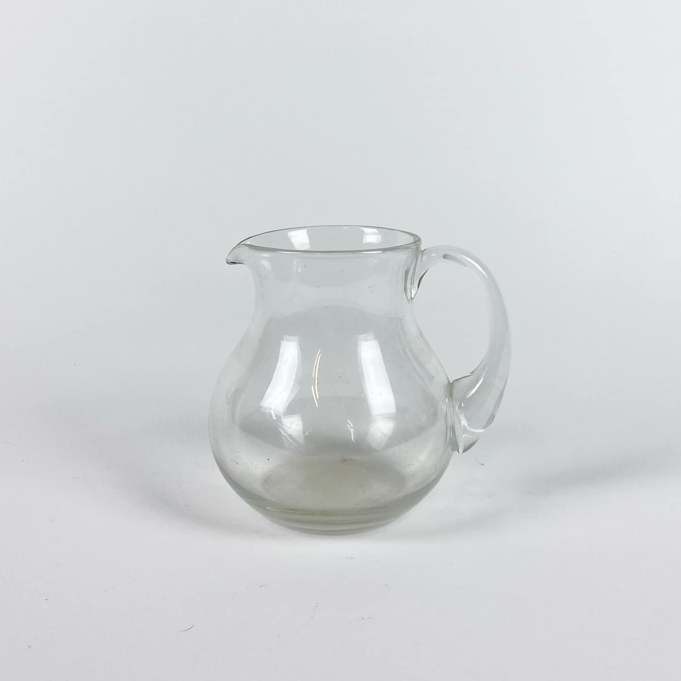 Глечик малий прозоре скло JU-090