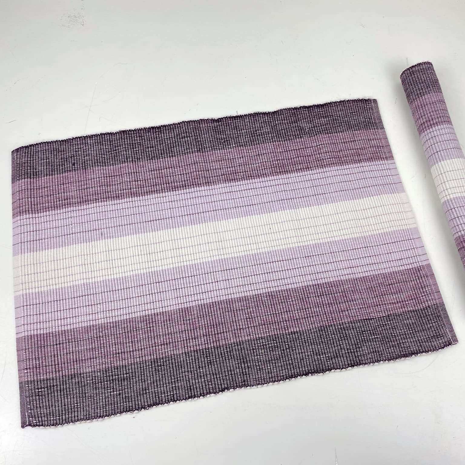 Підкладка для сервіровки смуги фіолет текстиль TT-120