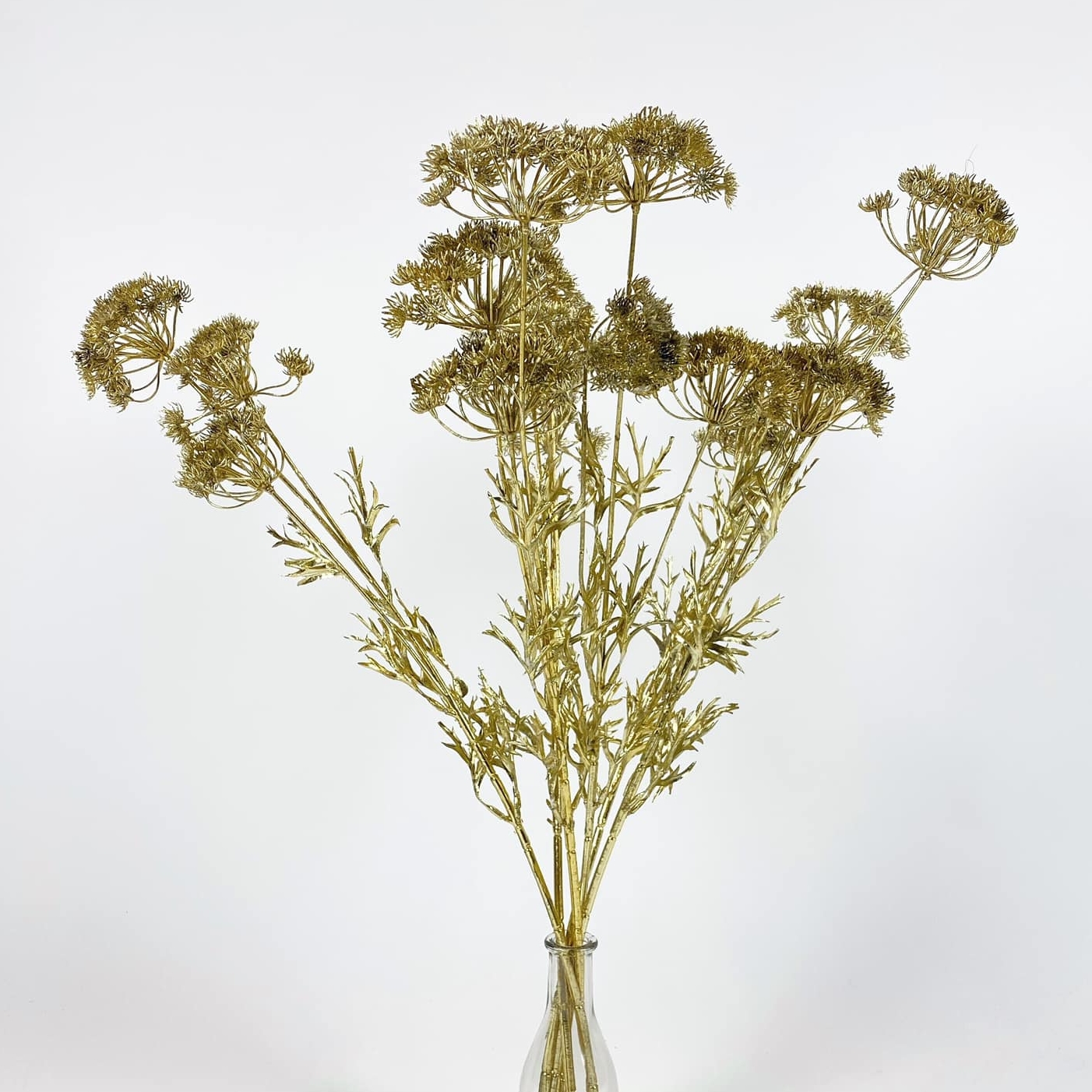 Трава зонтична штучна золото гілка FW-165