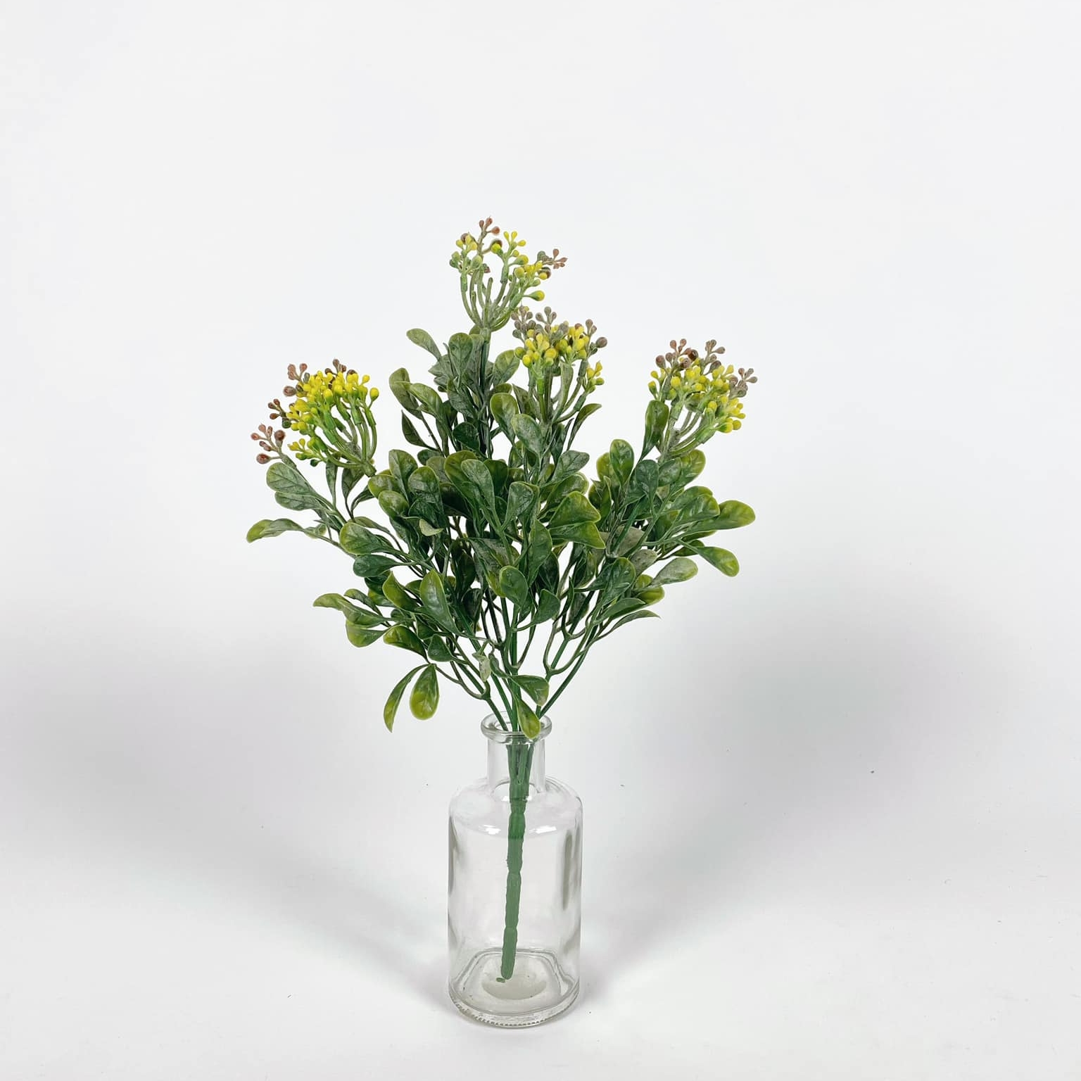 Зелень штучна квіти жовті 4 пучок FW-174