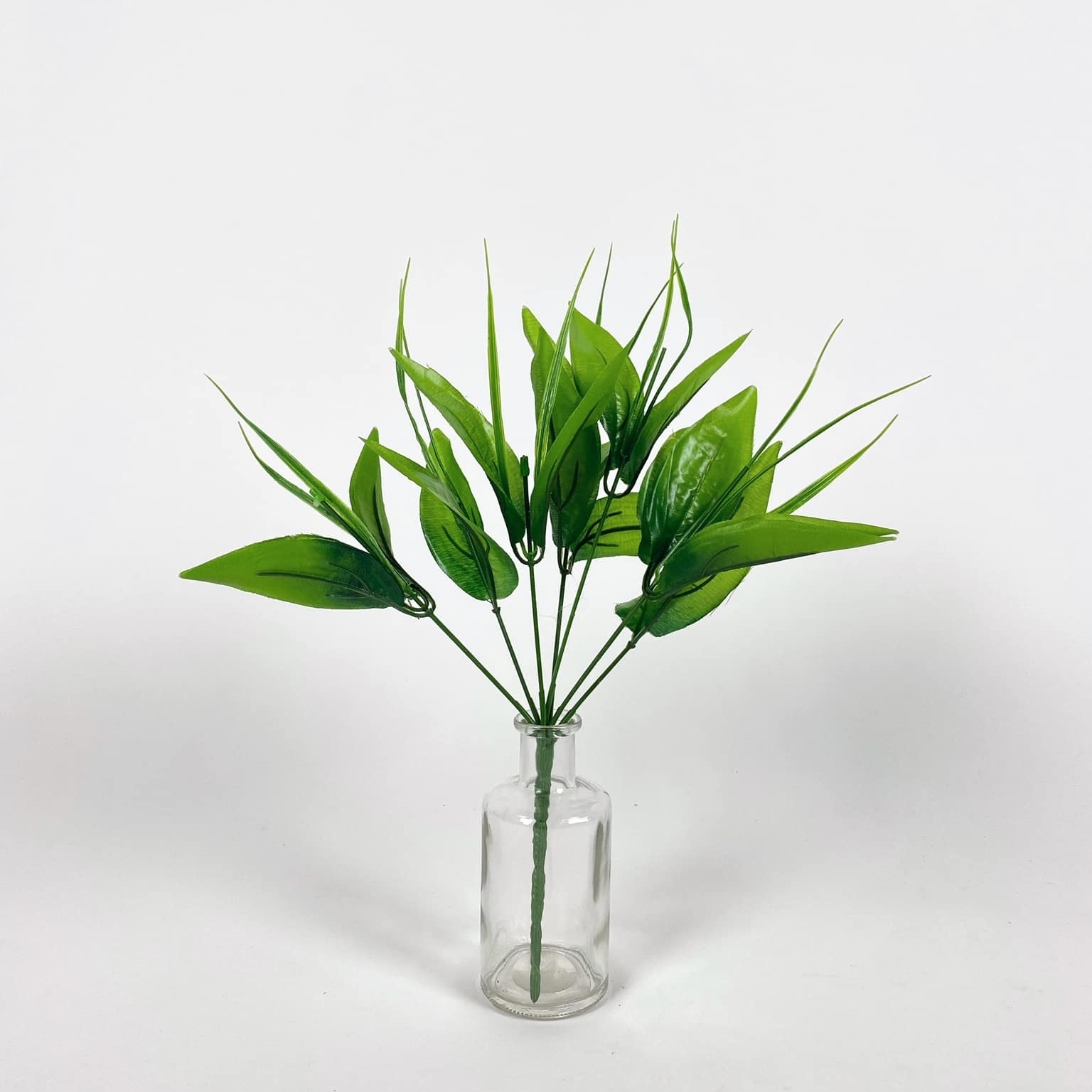 Трава штучна широколистна 2 пучок FW-175