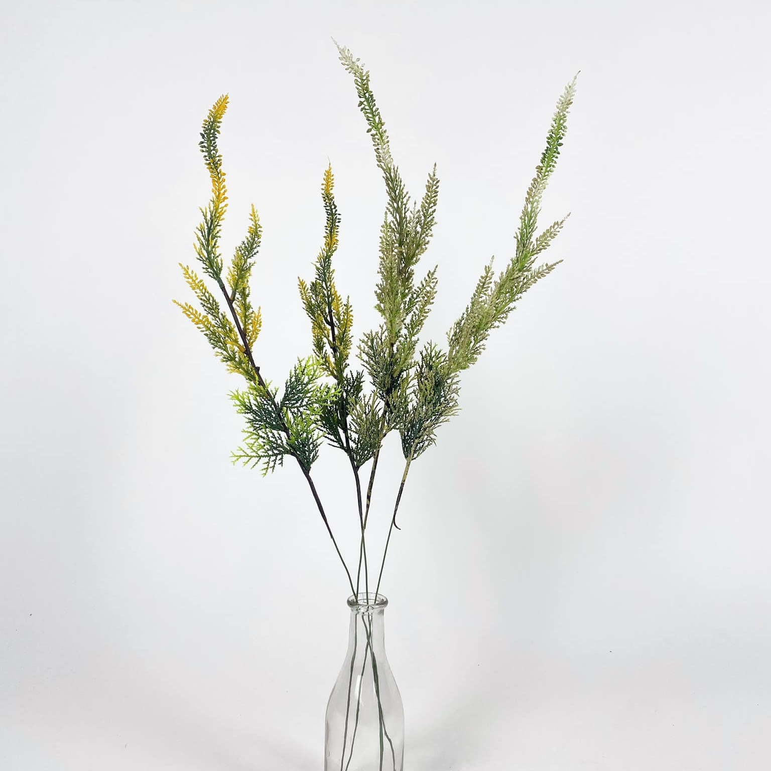 Зелень штучна жовто-зелена гілка FW-180