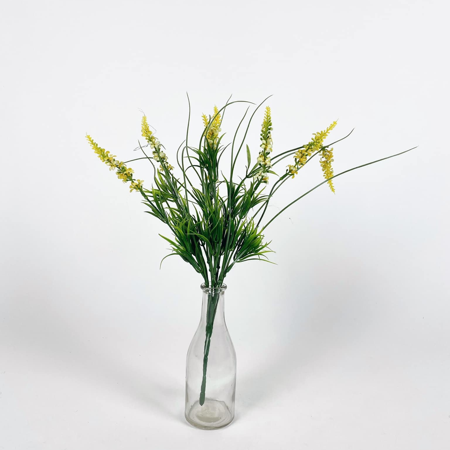 Зелень штучна квіти жовті 6 пучок FW-183