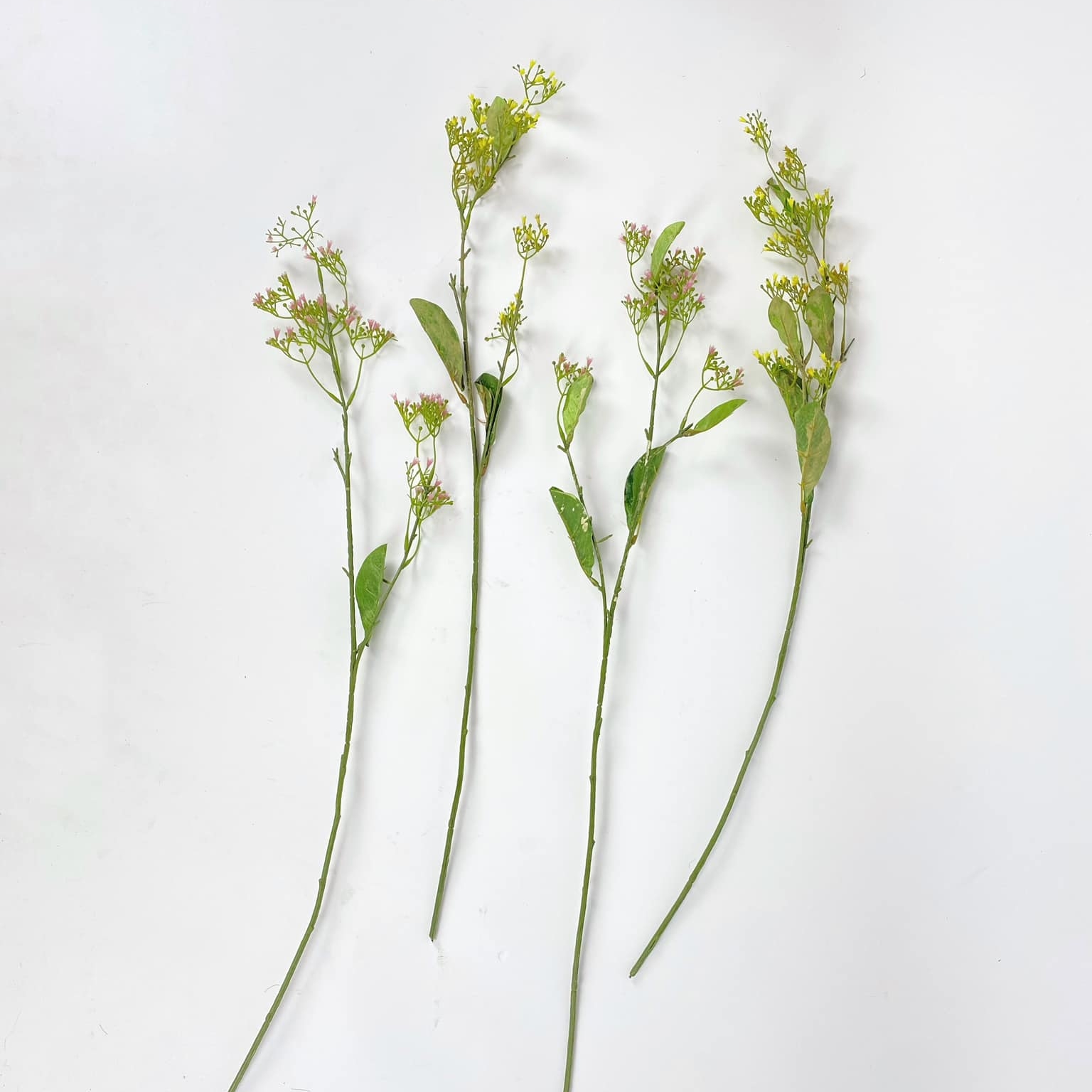 Золототисячник штучний мікс рожевий/жовтий гілка FW-200