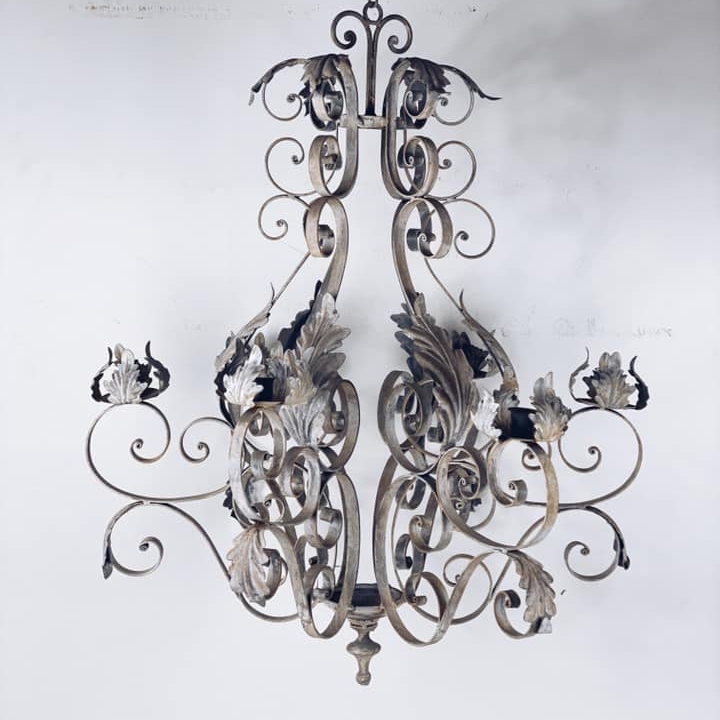 Люстра-канделябр для свічок метал CA-128