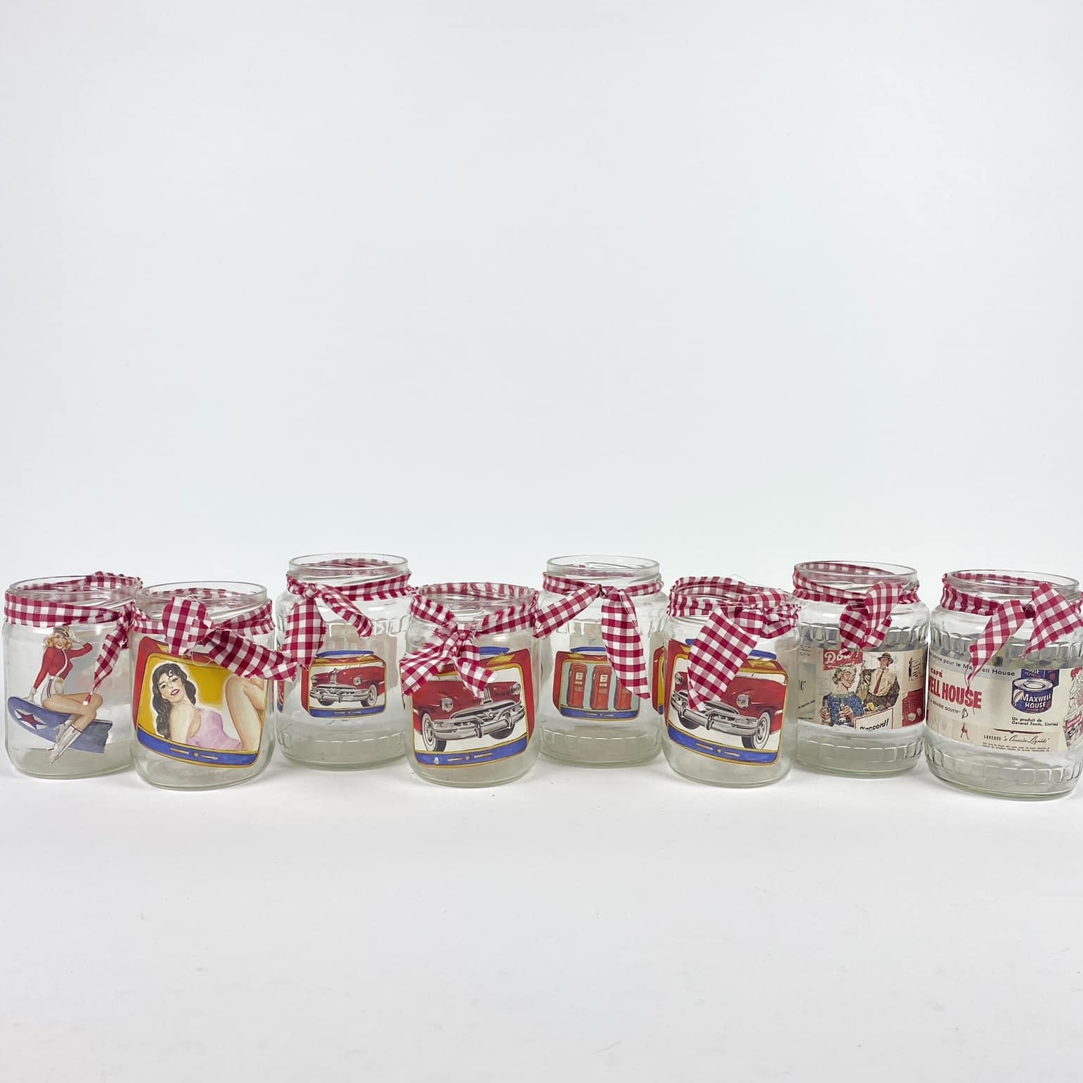 Банка декор у стилі 50-х KF-084