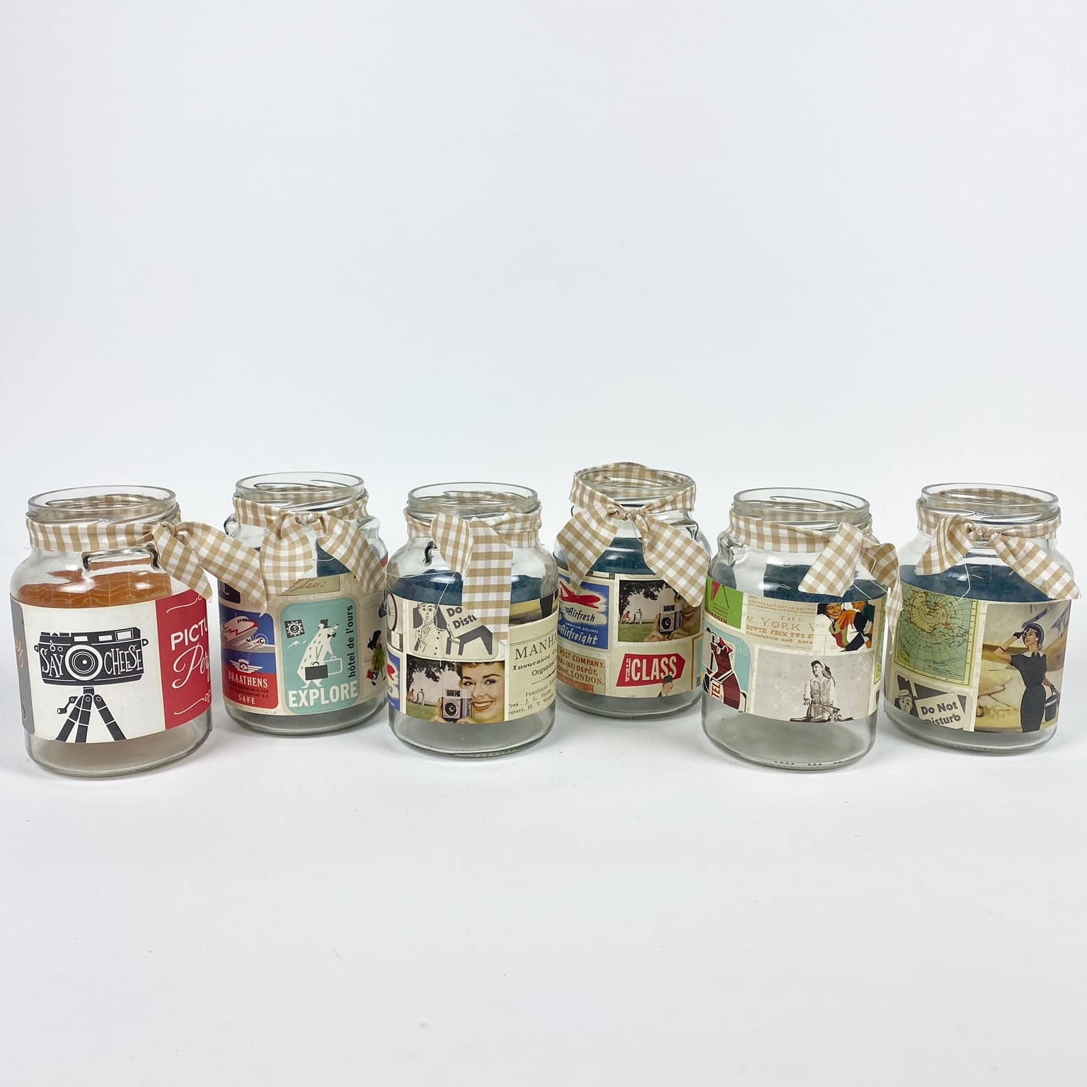 Банка декор у стилі 50-х KF-085