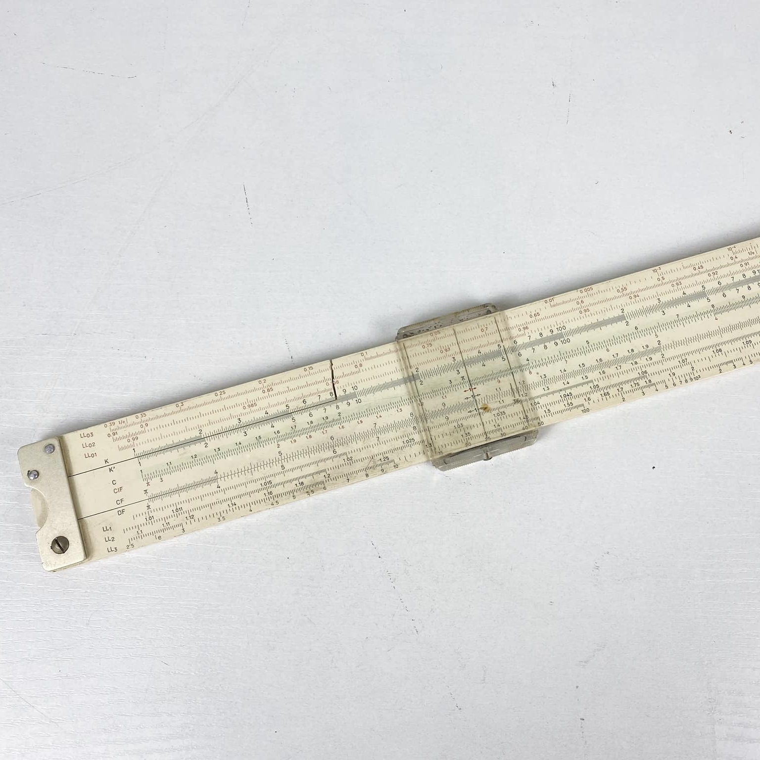 Лінійка логарифмічна стара