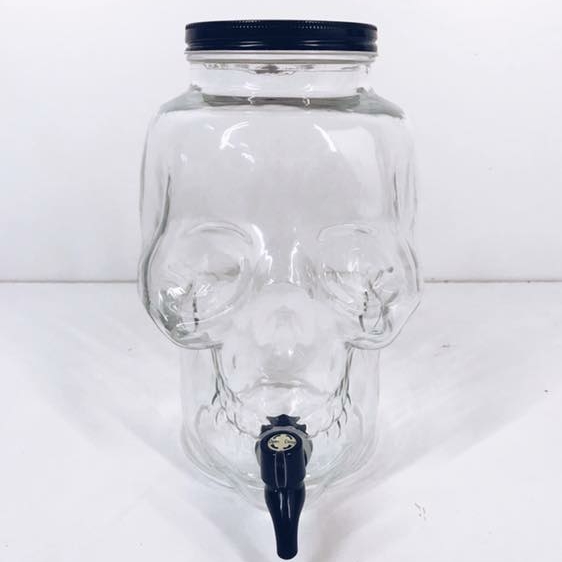 Лимонадник-череп скло KF-036