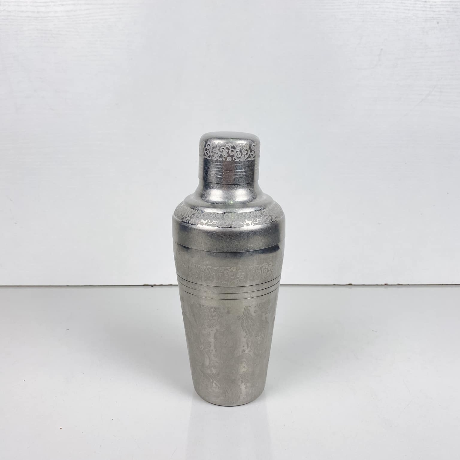 Шейкер срібло візерунки BB-056