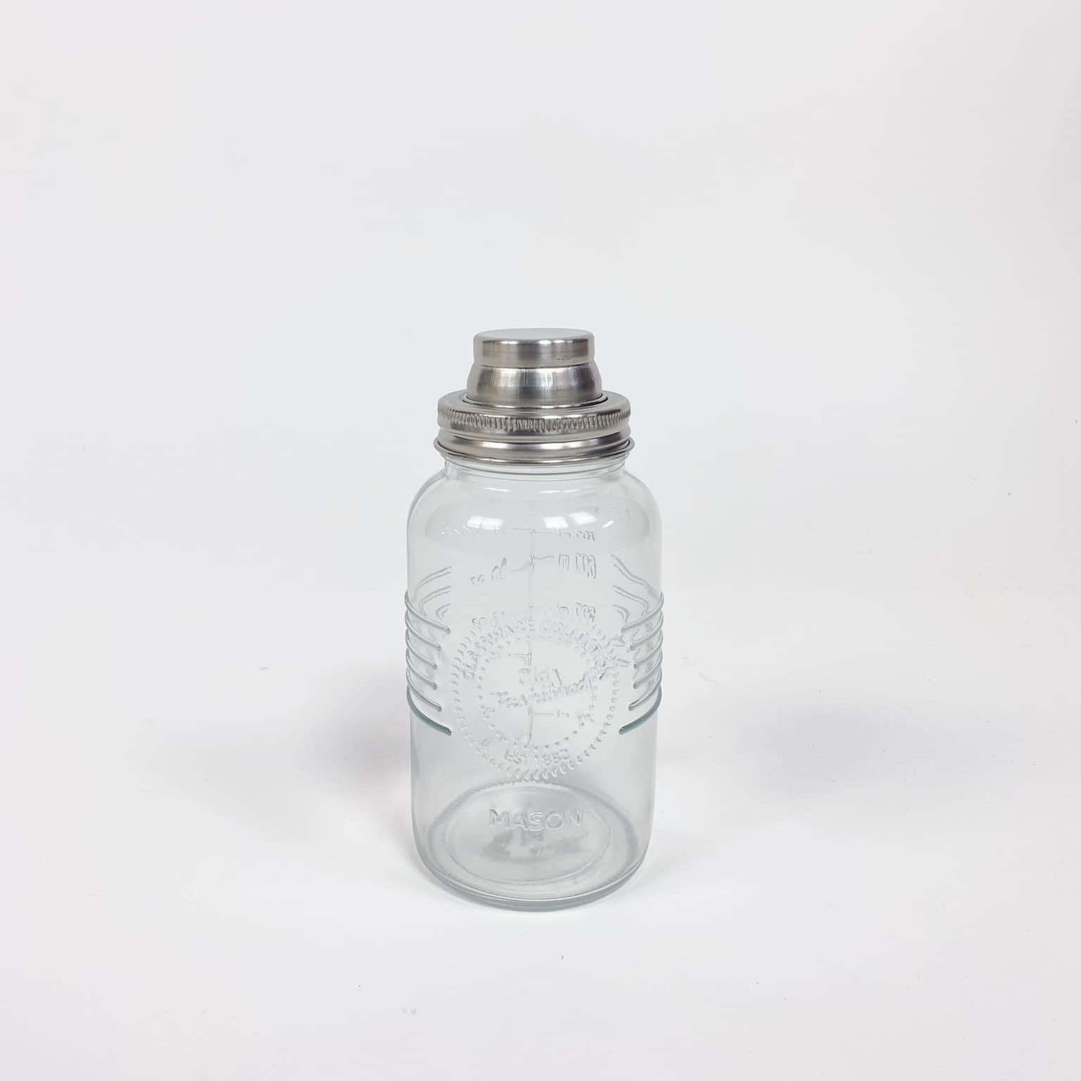 Шейкер ретро скло/метал BB-062