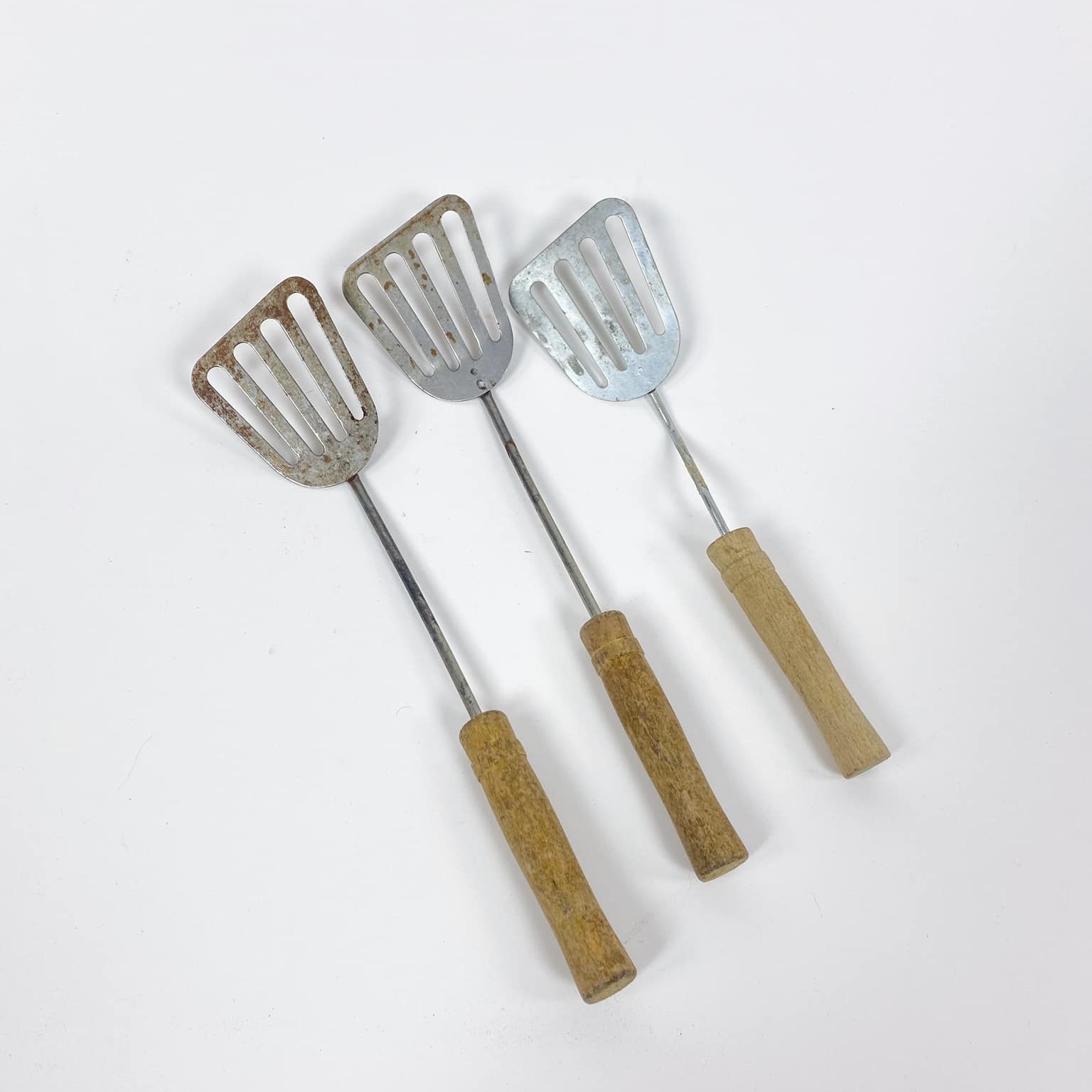 Лопатка для смаження дерево/метал KH-208