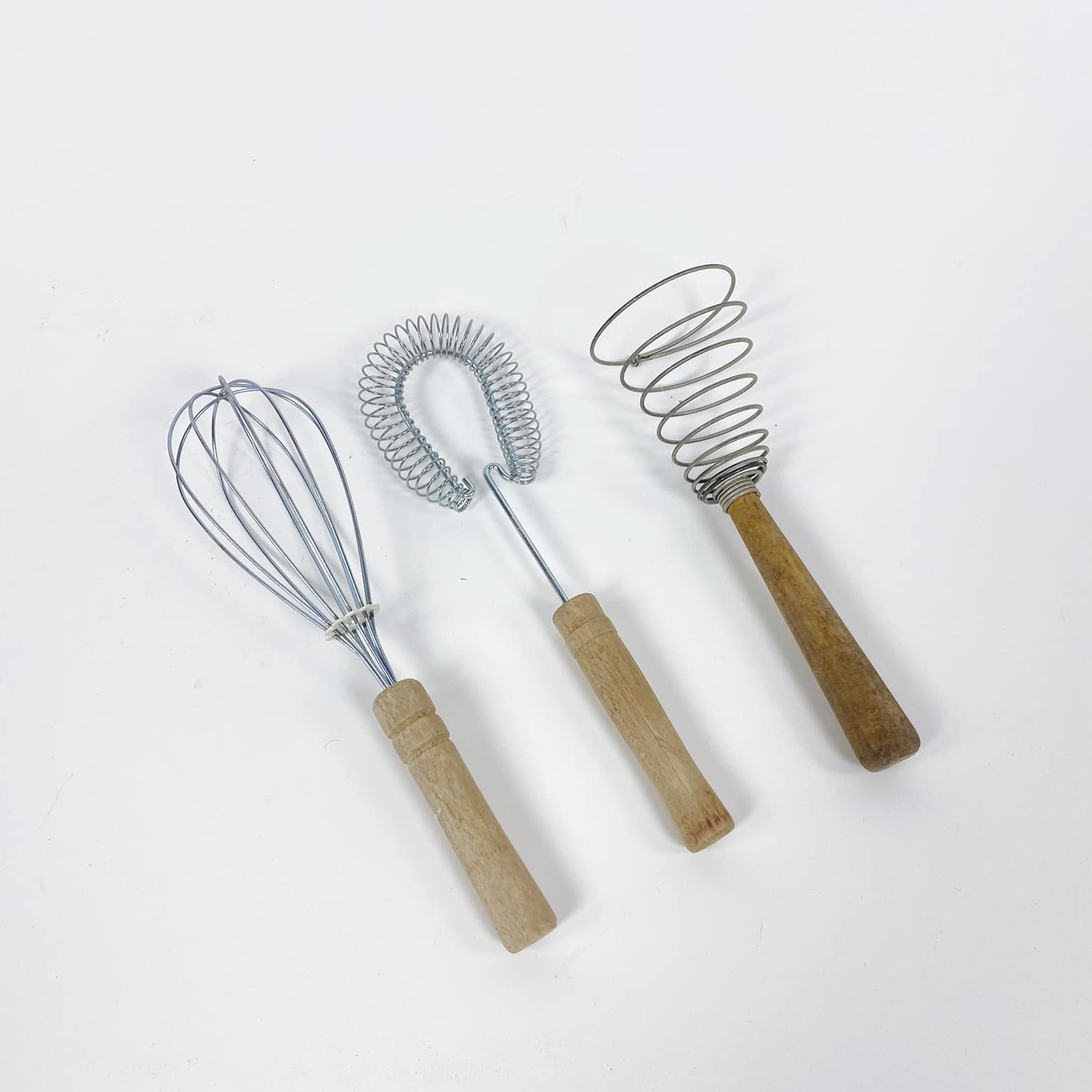 Вінчик для збивання метал/дерево вінтаж KH-212