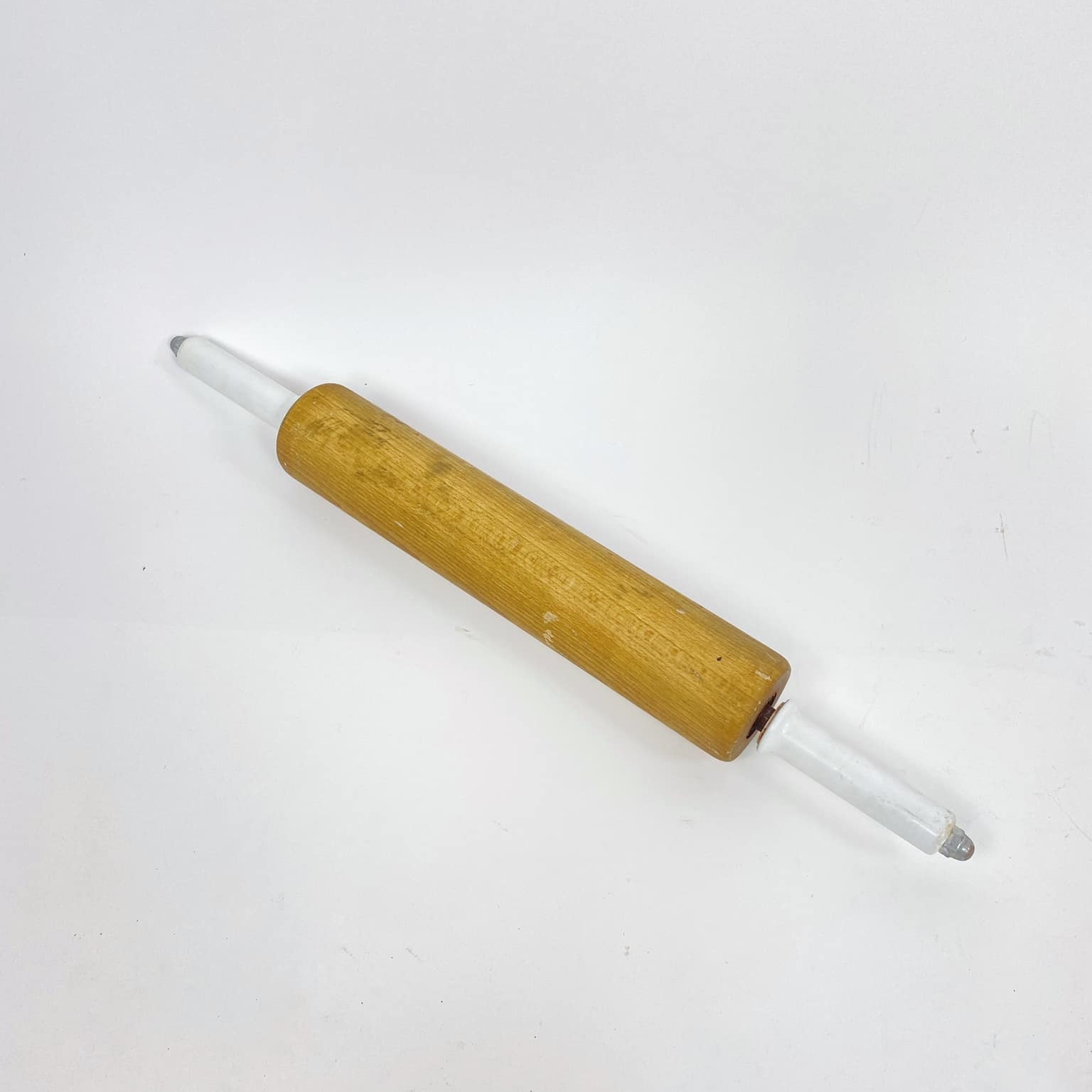 Качалка для тіста дерево/кераміка KH-213