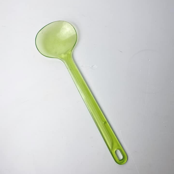 Ложка зелений пластик KH-122