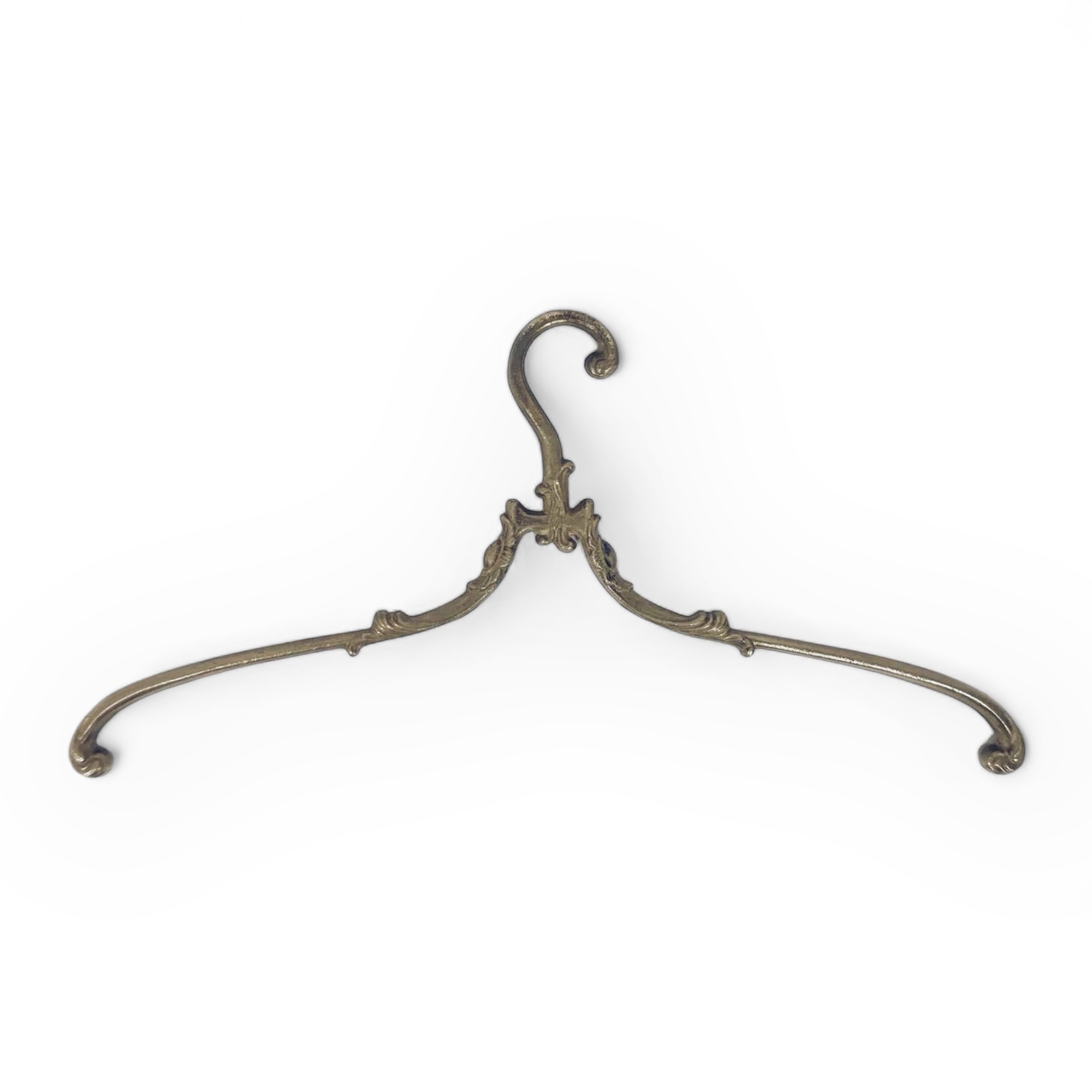 Вішалка-плечики метал золото вінтаж 2