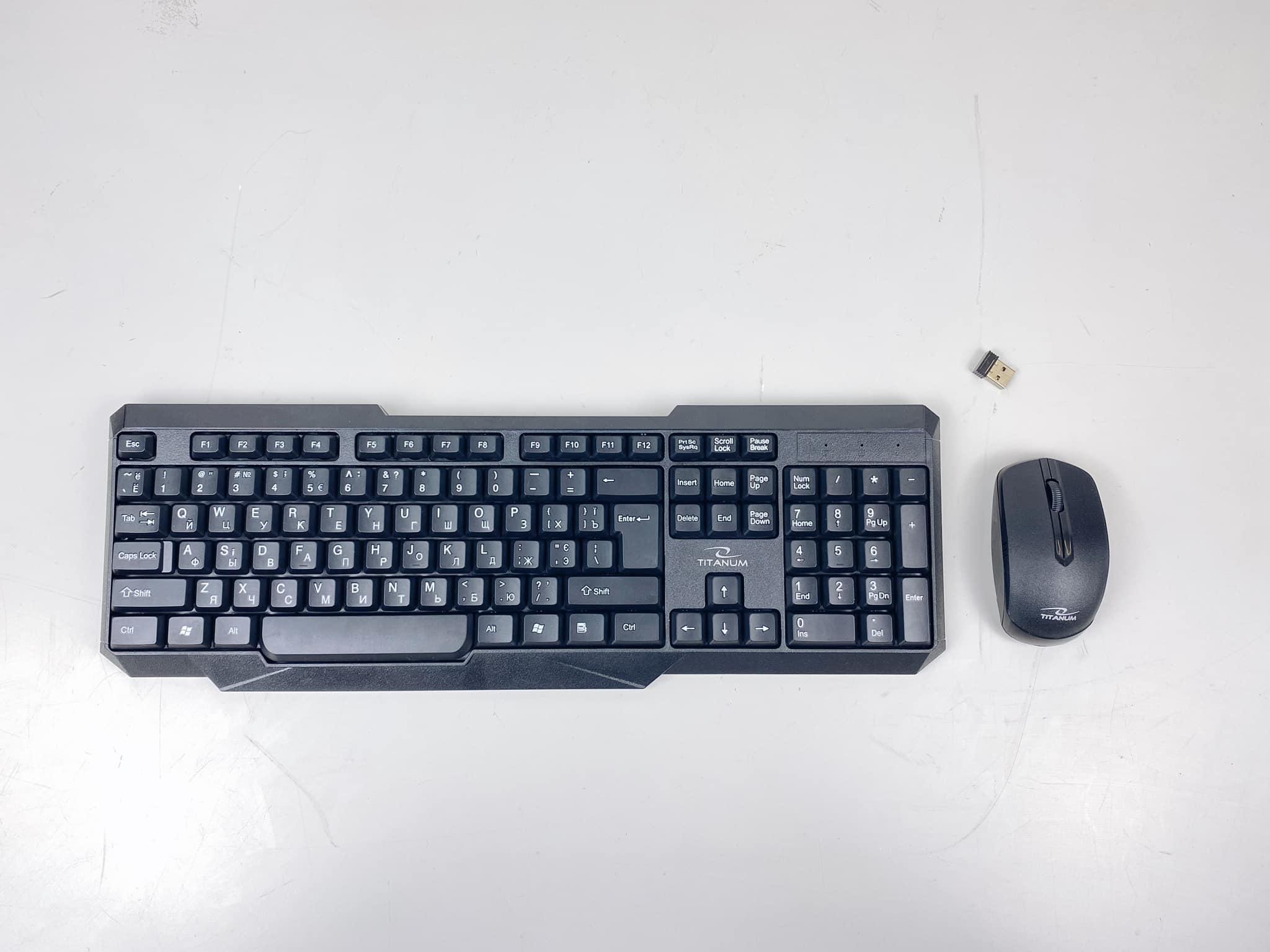 Комплект клавіатура комп'ютерна з usb-мишкою OT-033