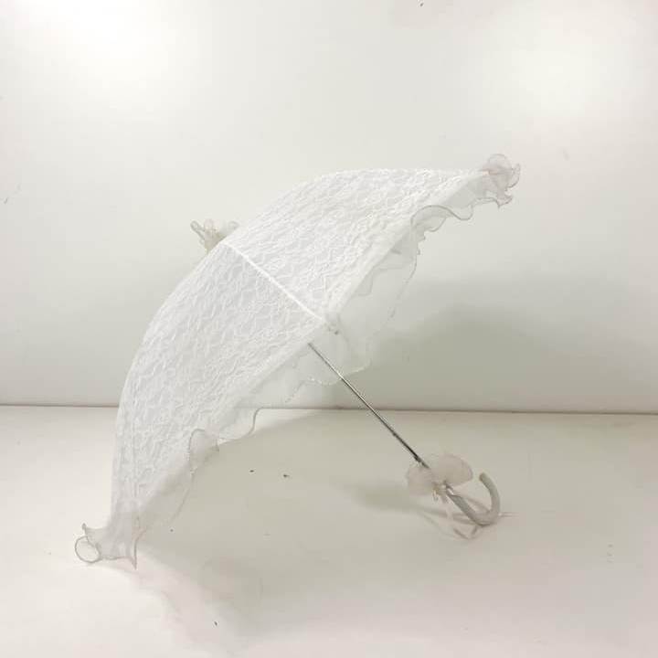 Парасолька від сонця гіпюр білий