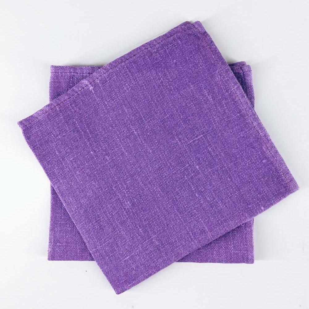 Серветка льон фіолет TT-165