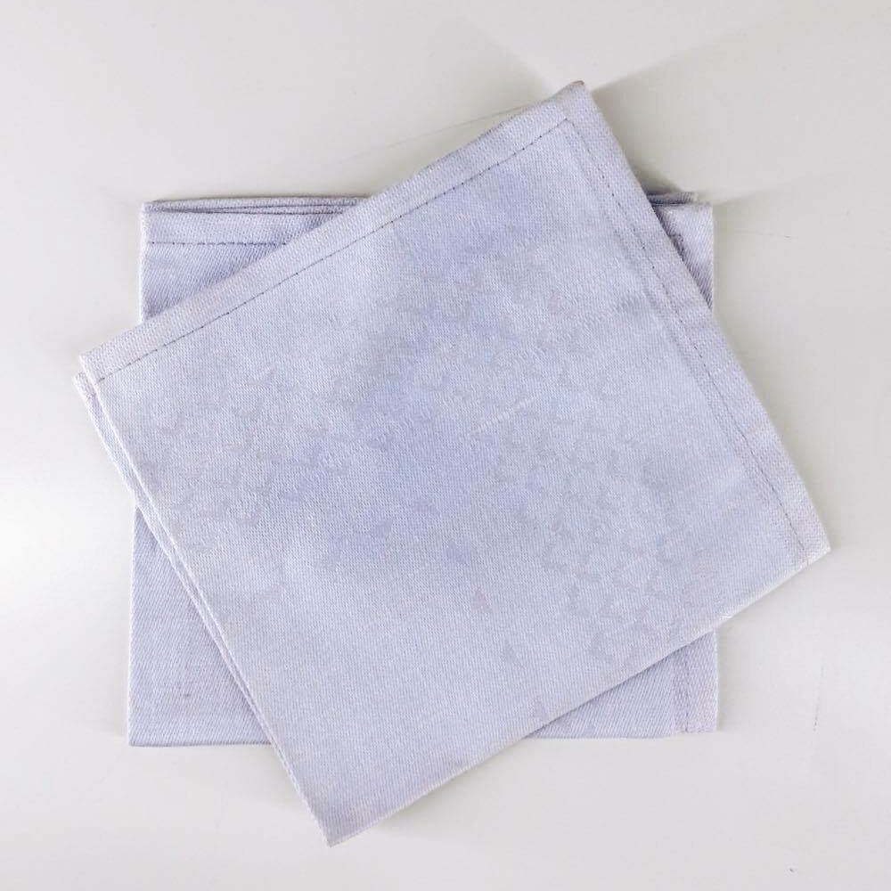 Серветка льон жакард блідо-сіра TT-167