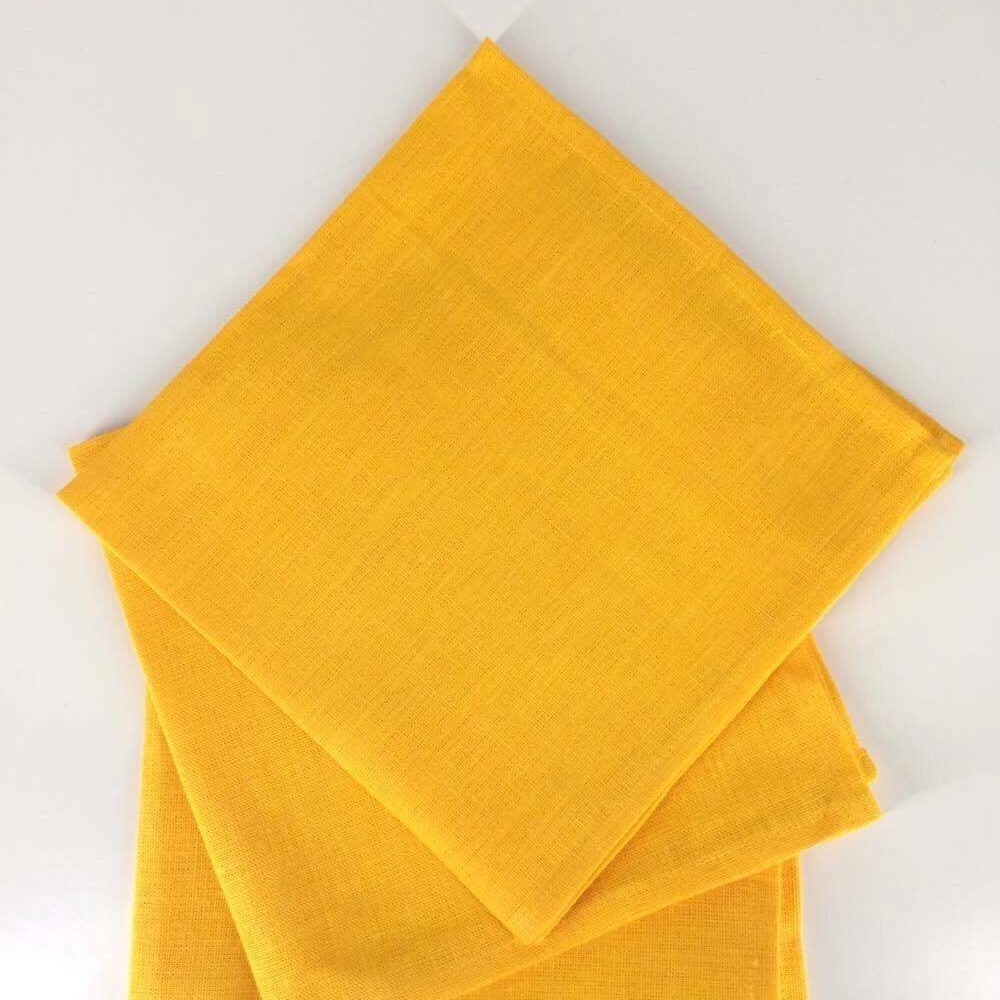 Серветка льон жовто-гарячий TT-169