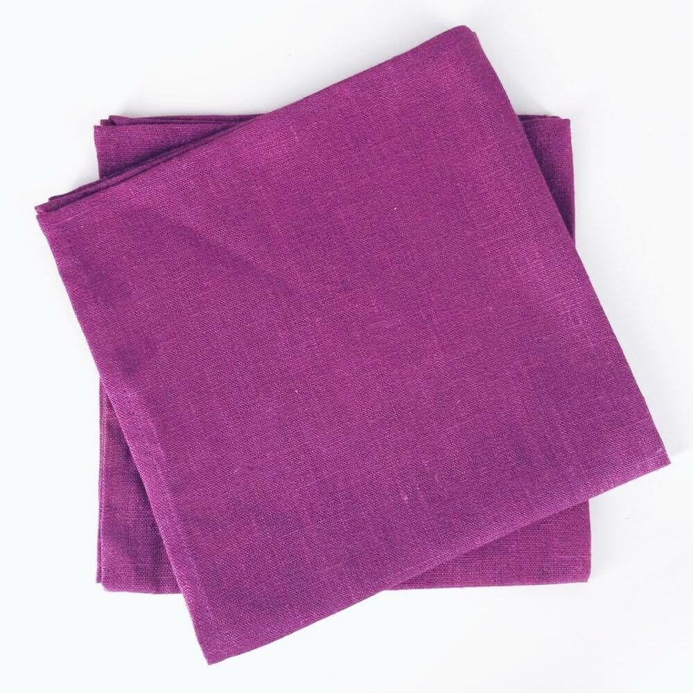 Серветка льон фуксія TT-178