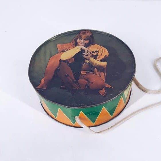 Барабан дитячий метал вінтаж