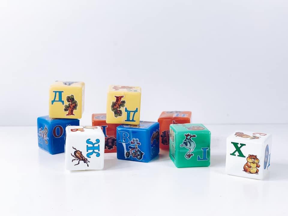 Кубики силиконовые с животными в наборе из 9 штук K3776