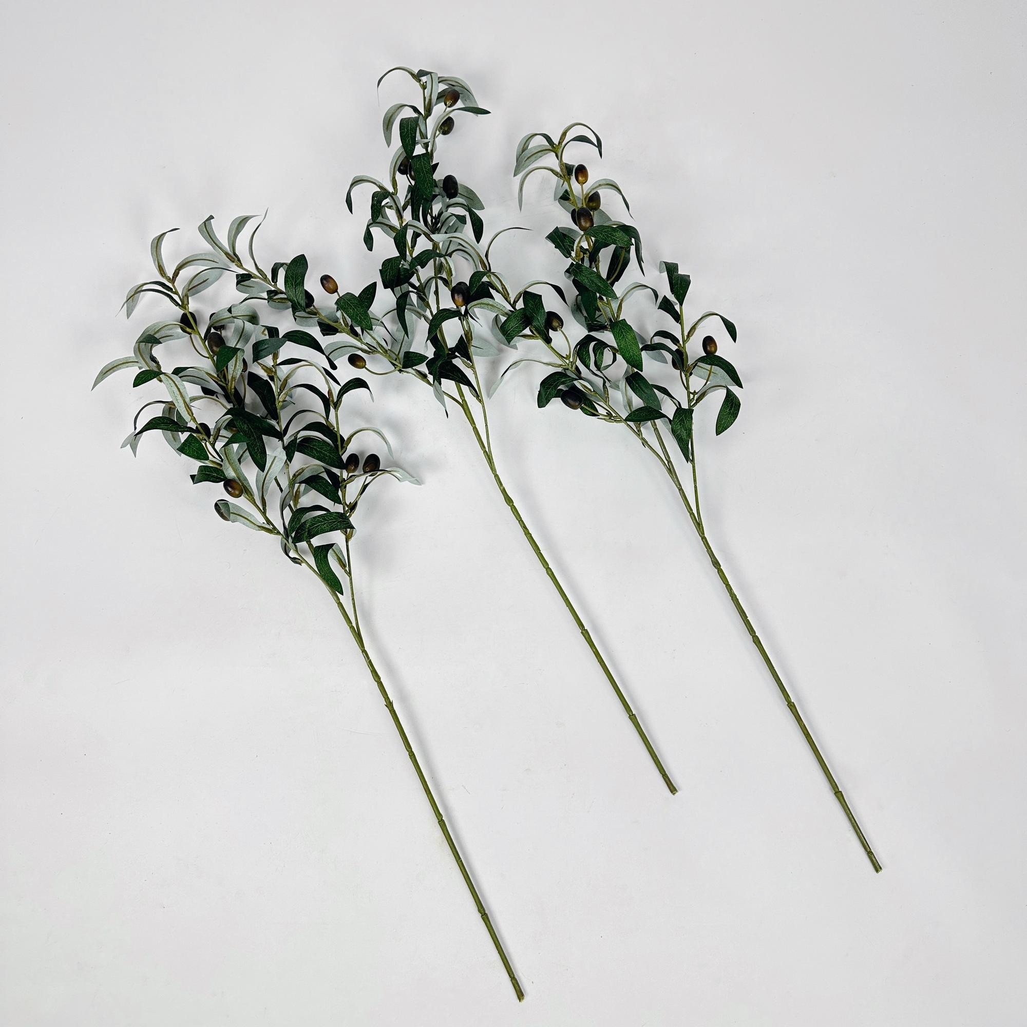 Гілка оливи з плодами штучна FW-237