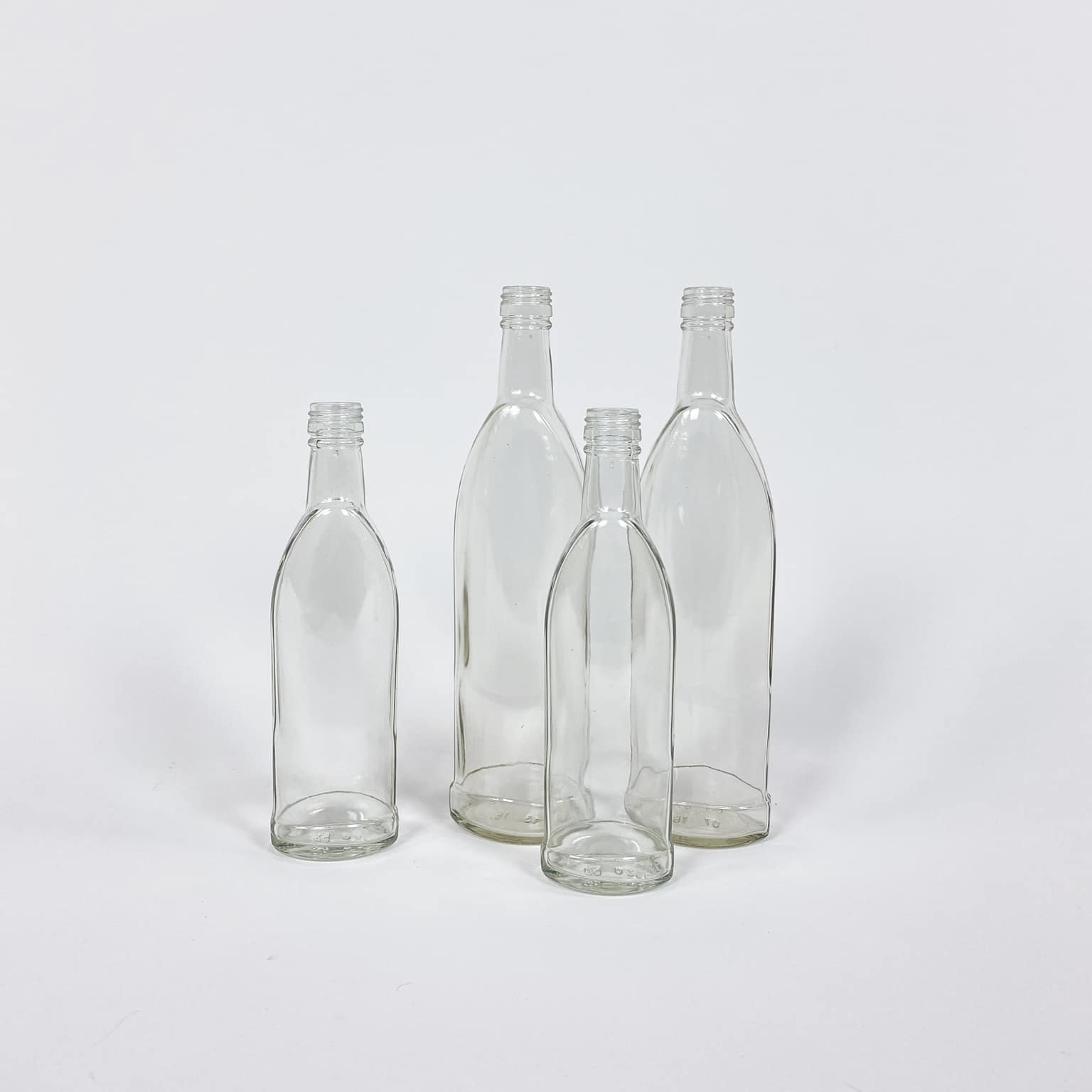 Пляшка прозоре скло KF-096