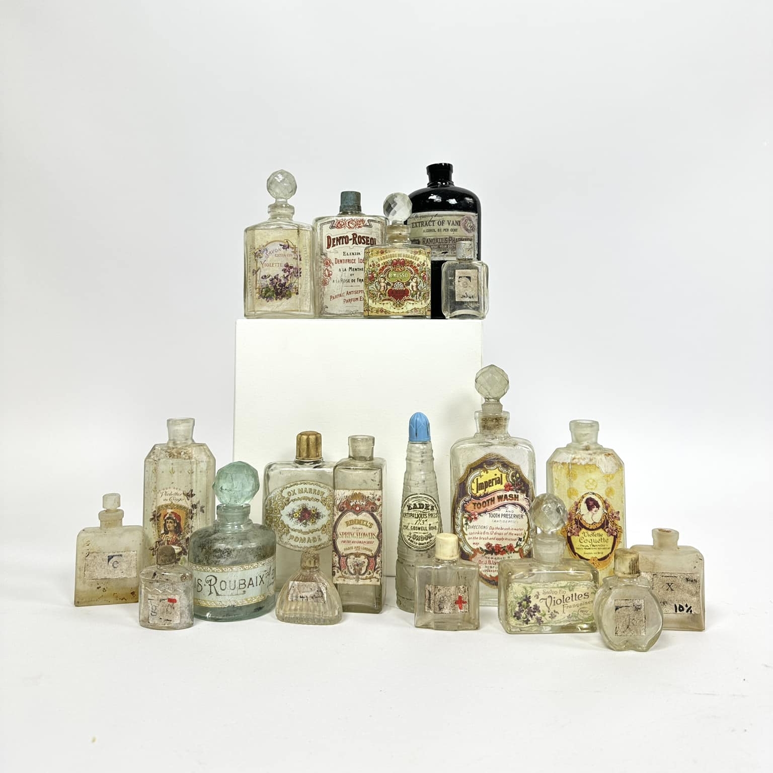 Пляшка для парфумерії стара в асортименті KF-098