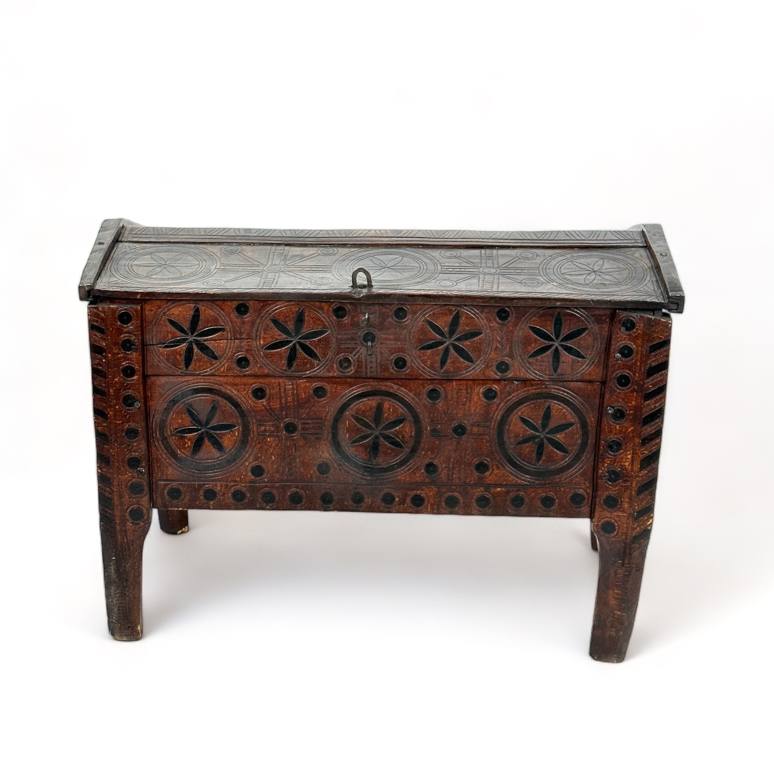 Скриня посагова мала етно вінтаж VL-109