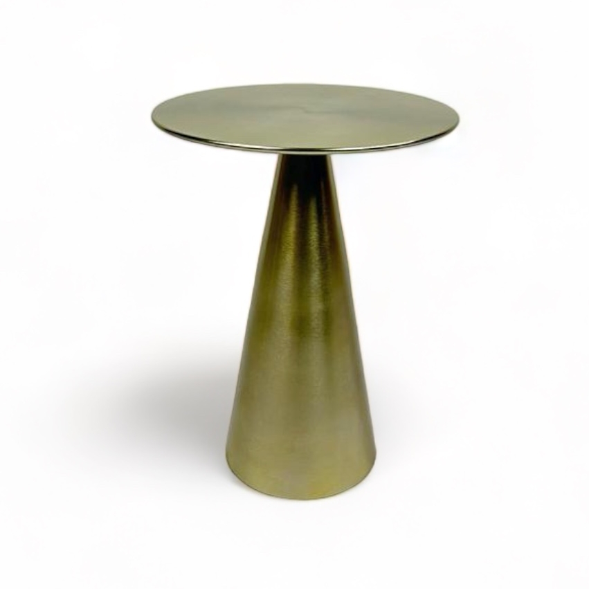 Столик кавовий золото метал TB-590