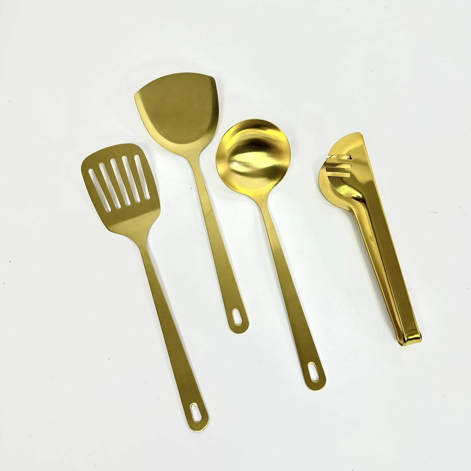 Кухонні прибори метал золото KH-223