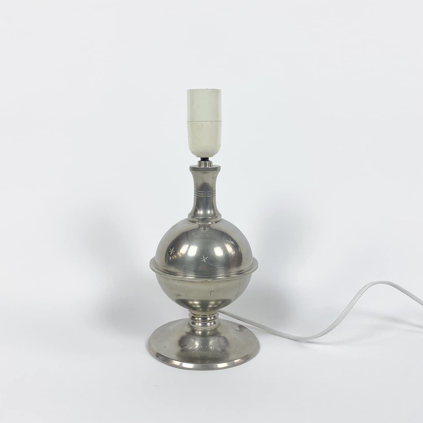 База лампи настільної олово вінтаж LT-261