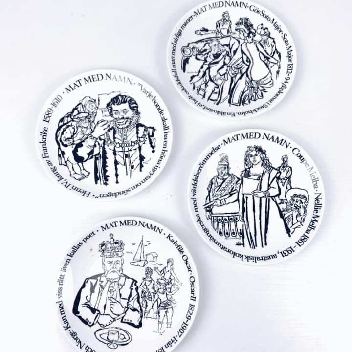 Тарілка декоративна ч/б Ювілейна порцеляна вінтаж