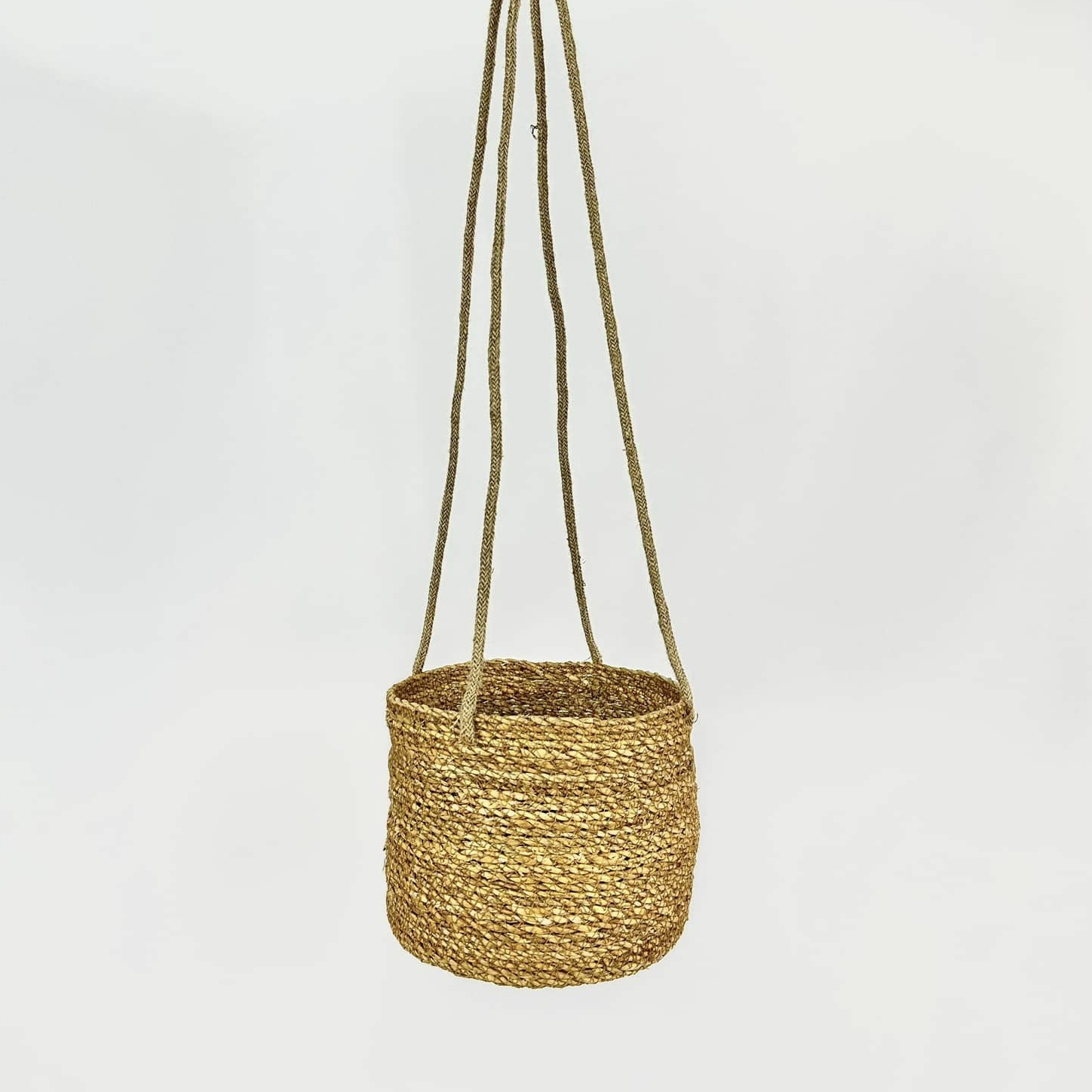 Кошик-кашпо плетений підвісний сізаль BA-153