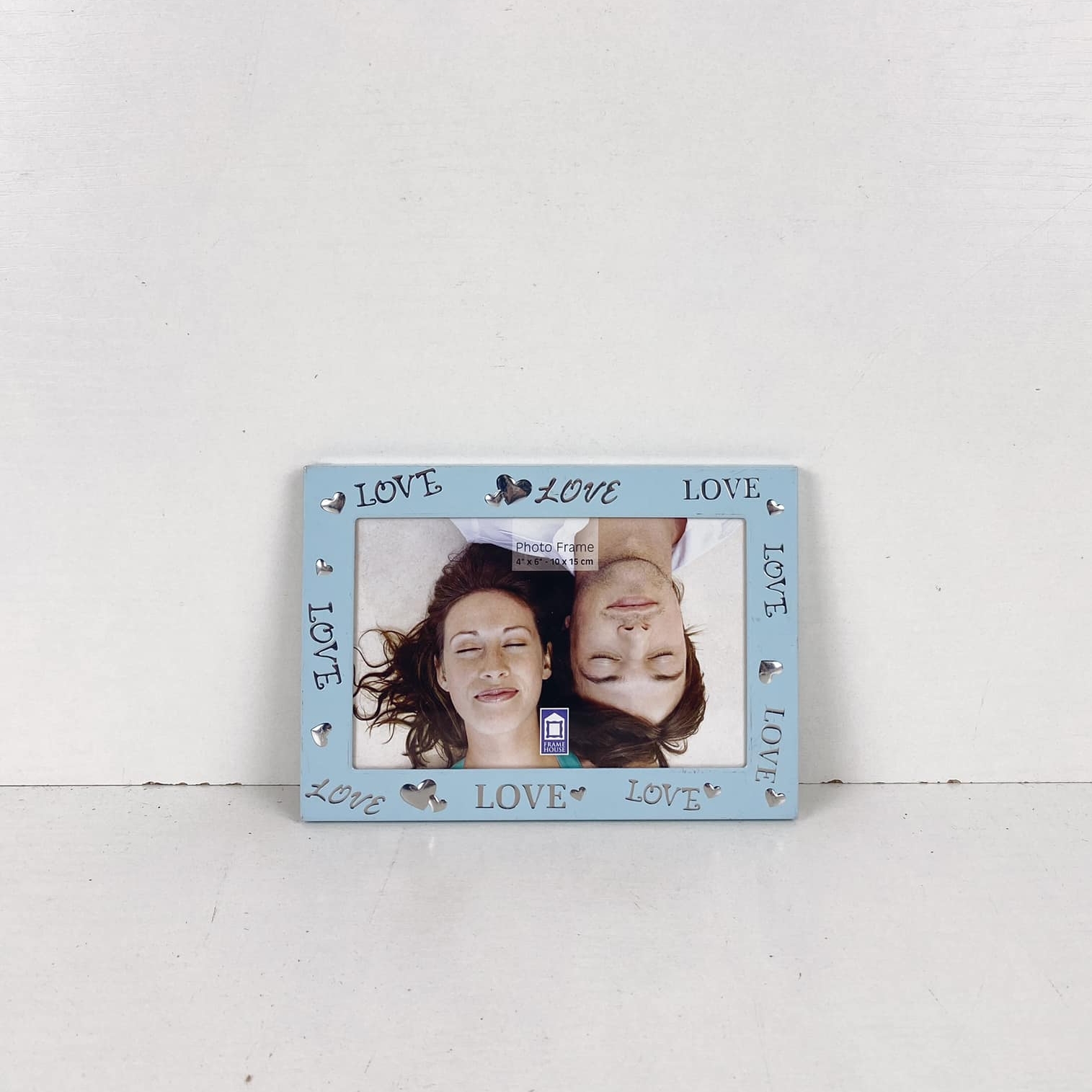 Фоторамка для фото 10 х 15 см блакитна Love AR-899