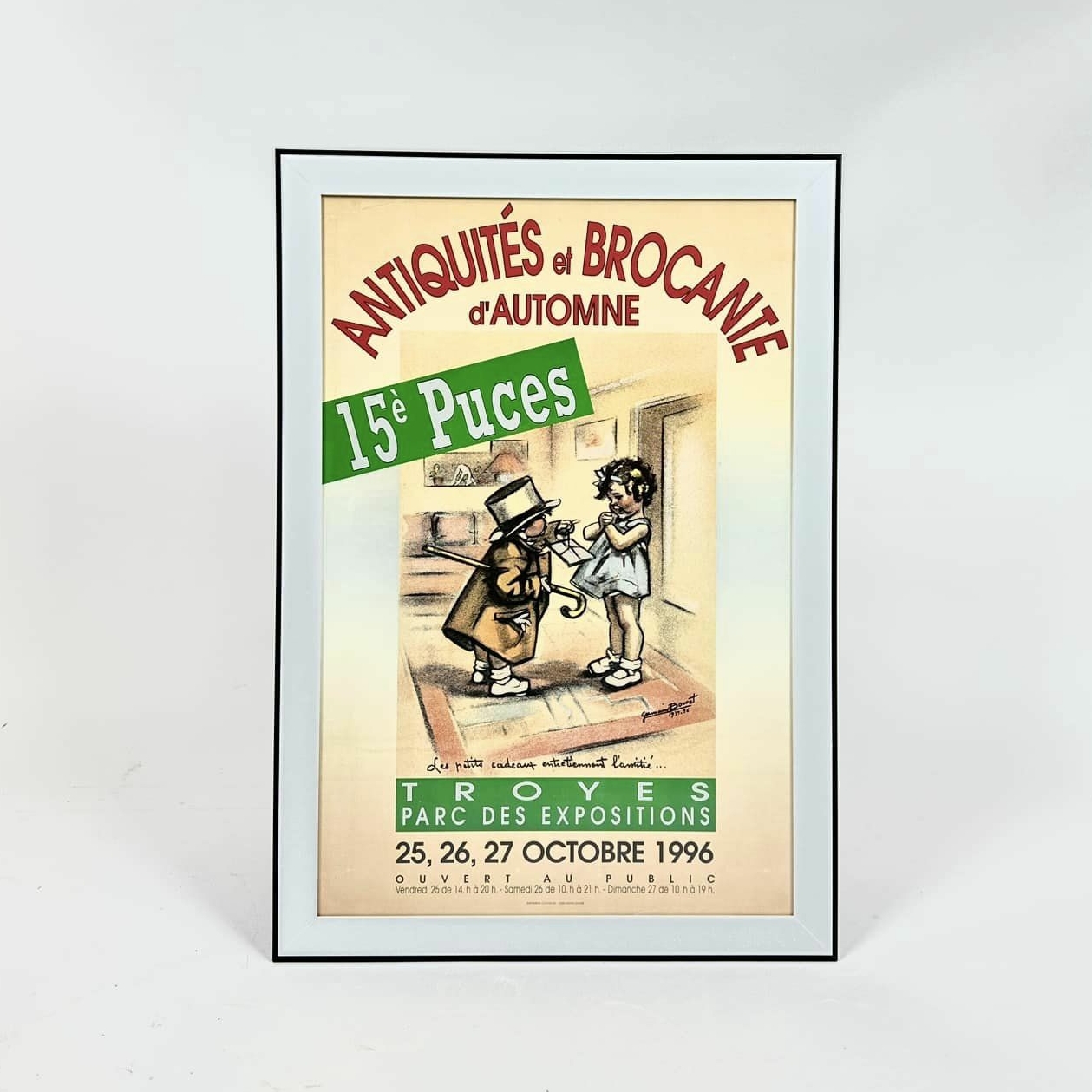 Афіша в рамці Antiquites et Brocante вінтаж AR-935