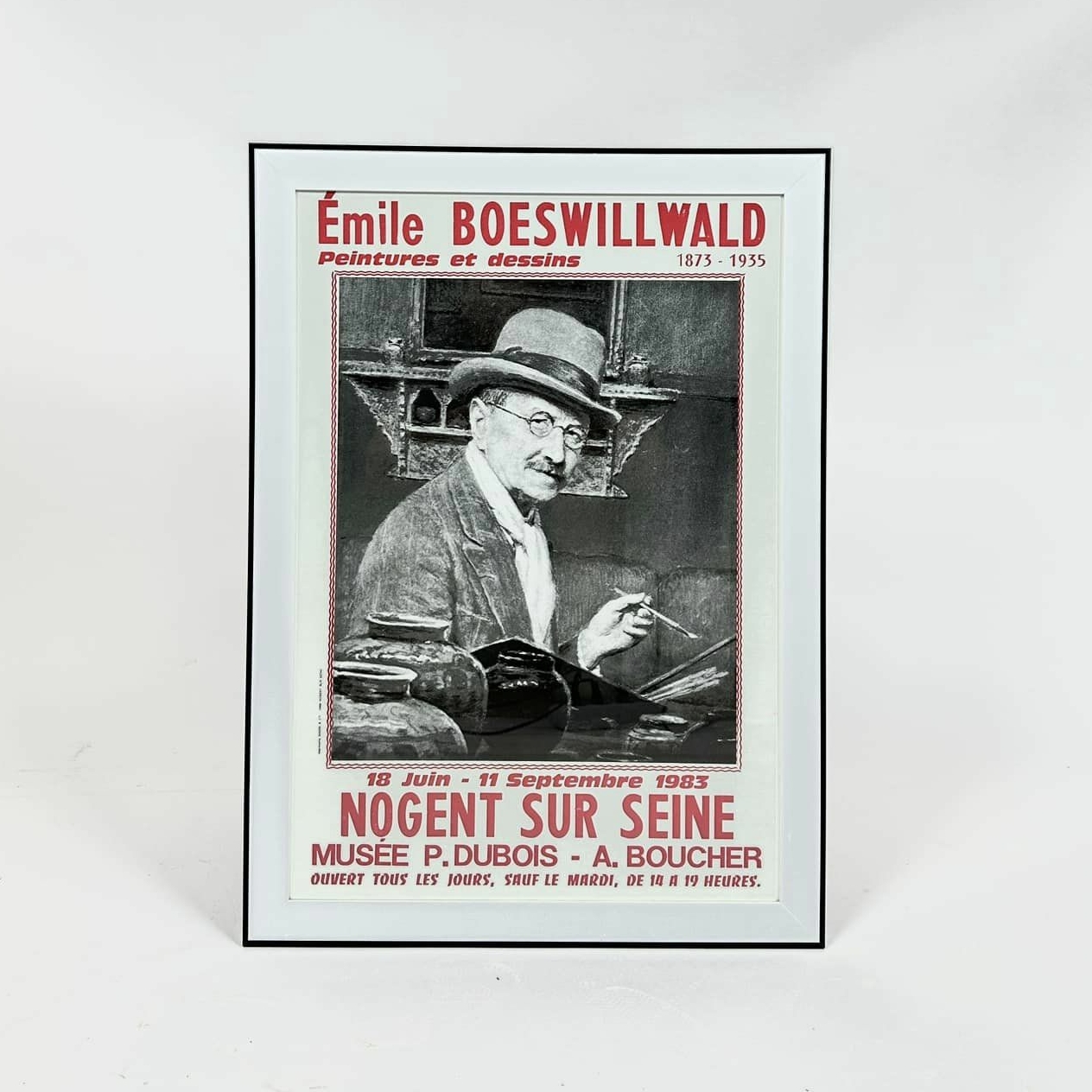 Афіша виставки в рамці вінтаж AR-944