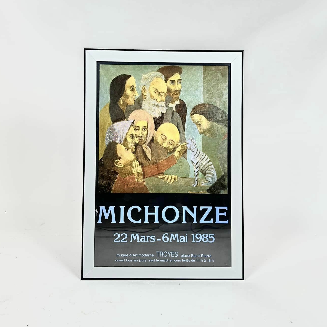 Афіша виставки в рамці вінтаж AR-946