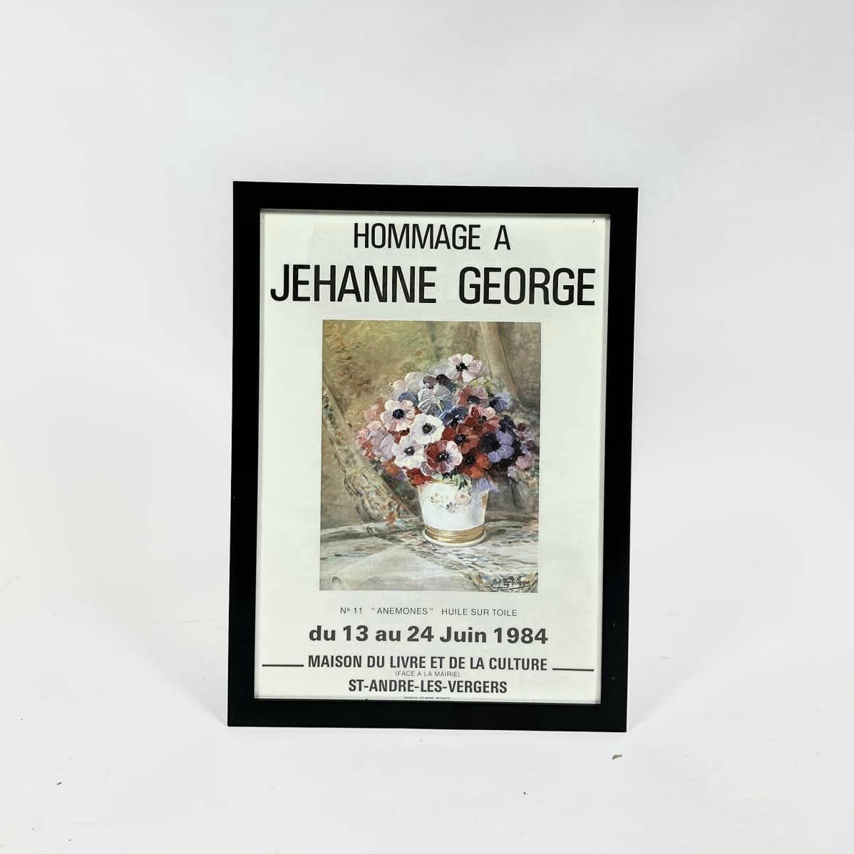 Афіша виставки в рамці вінтаж AR-950