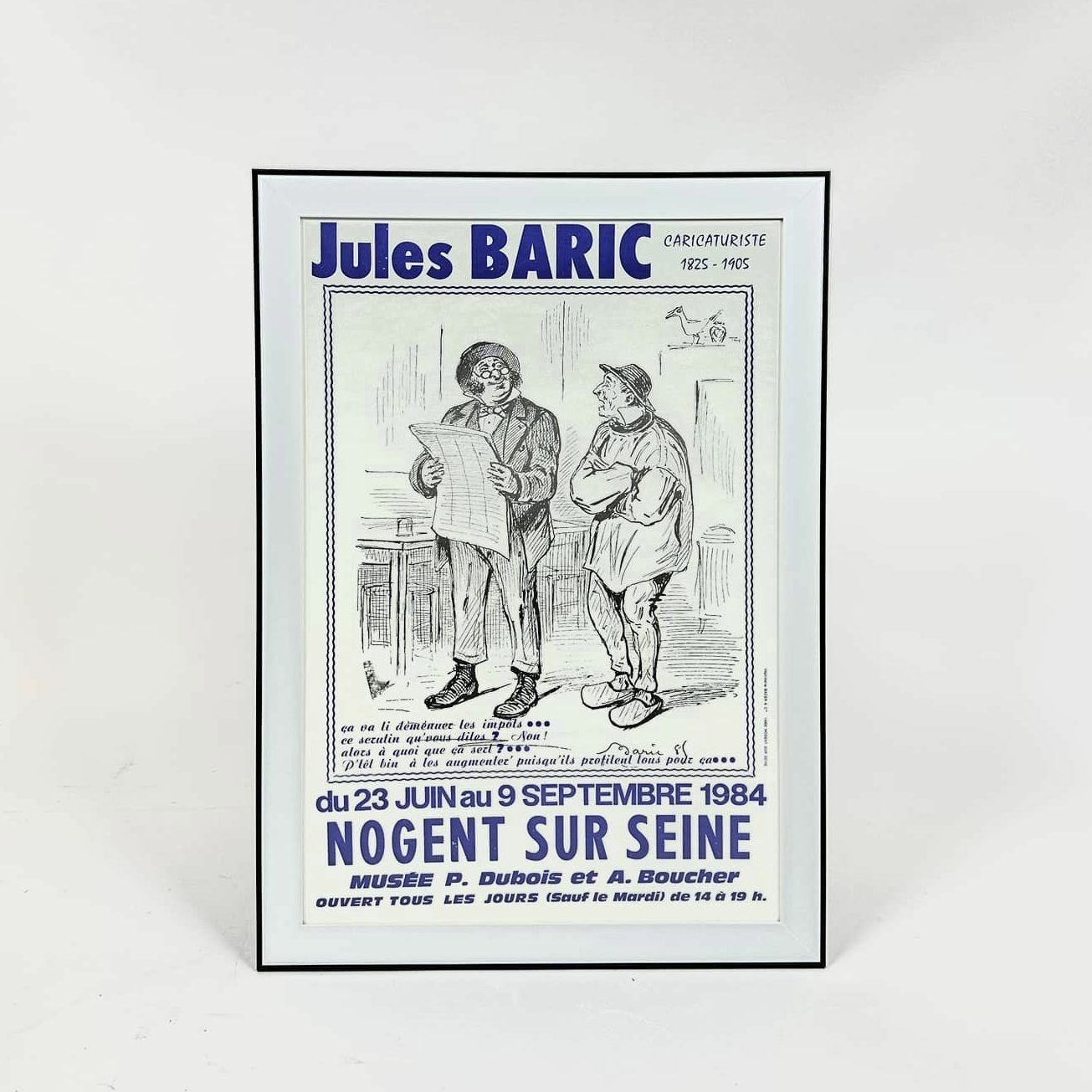 Афіша виставки в рамці вінтаж AR-951