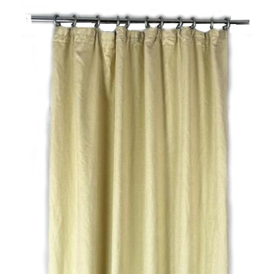 Штора кольору соломи на тасьмі CR-038