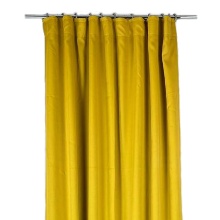 Штора жовта на тасьмі CR-040